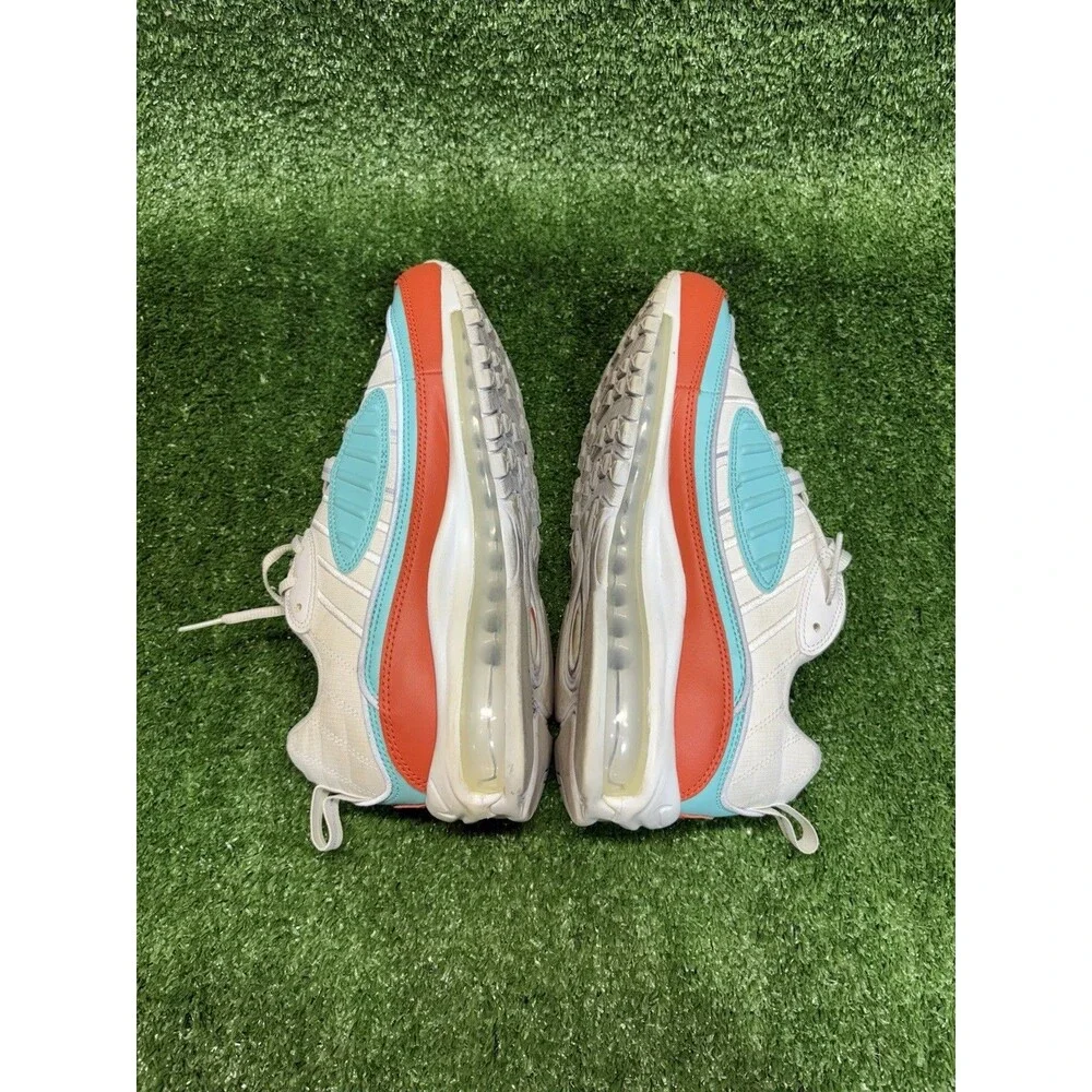Nike Air Max 98 SE Cosmic Clay/Light Aqua Womens Shoes Sneakers Sz 9 AT6640 801